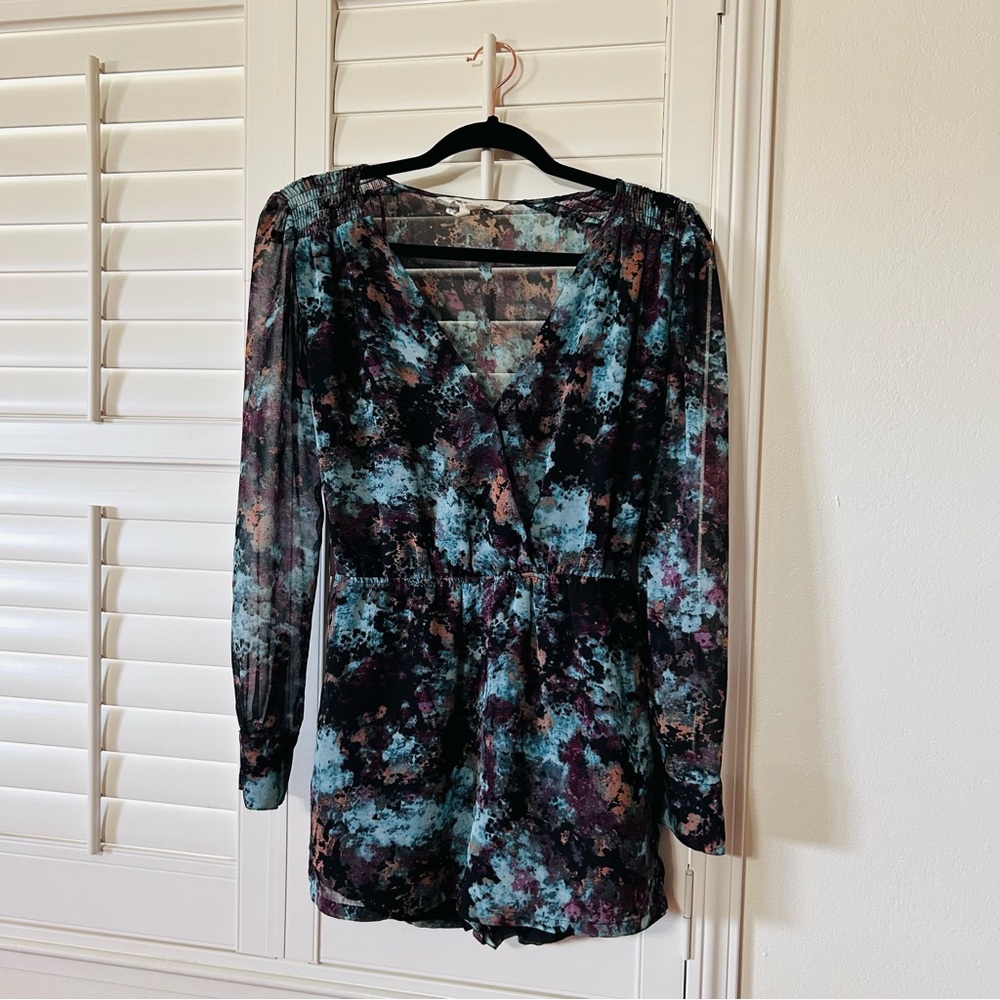 BCBGeneration Chiffon Romper